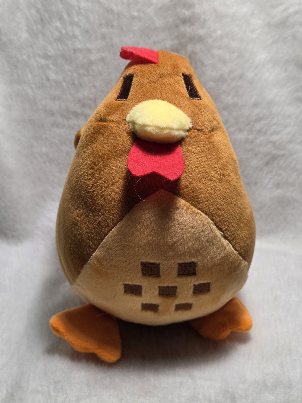Stardew Valley Brown Chicken Pillow Plush Huggable 7" Stuffed Toy